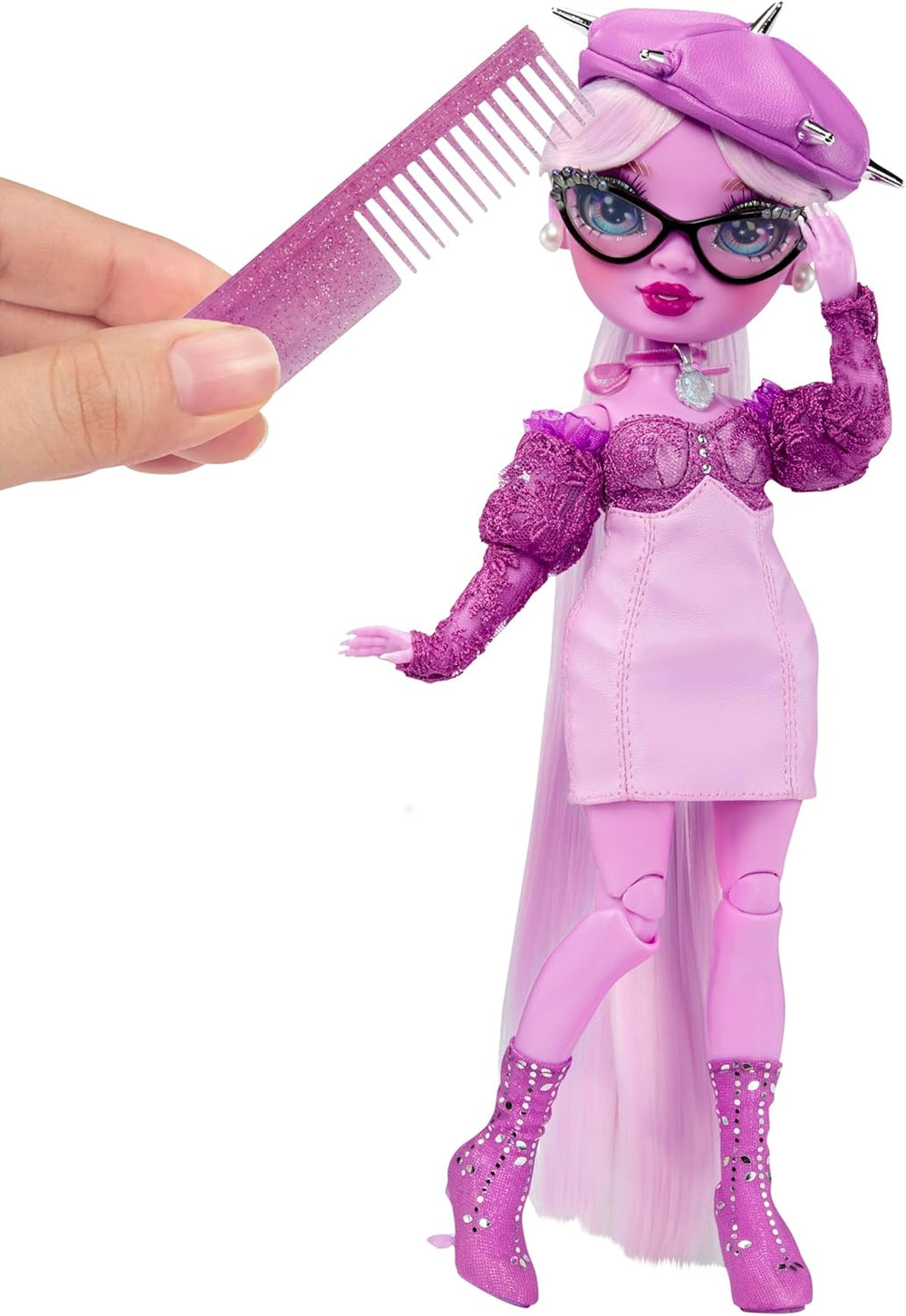 Rainbow High Shadow High F23 Fashion Doll-Purple