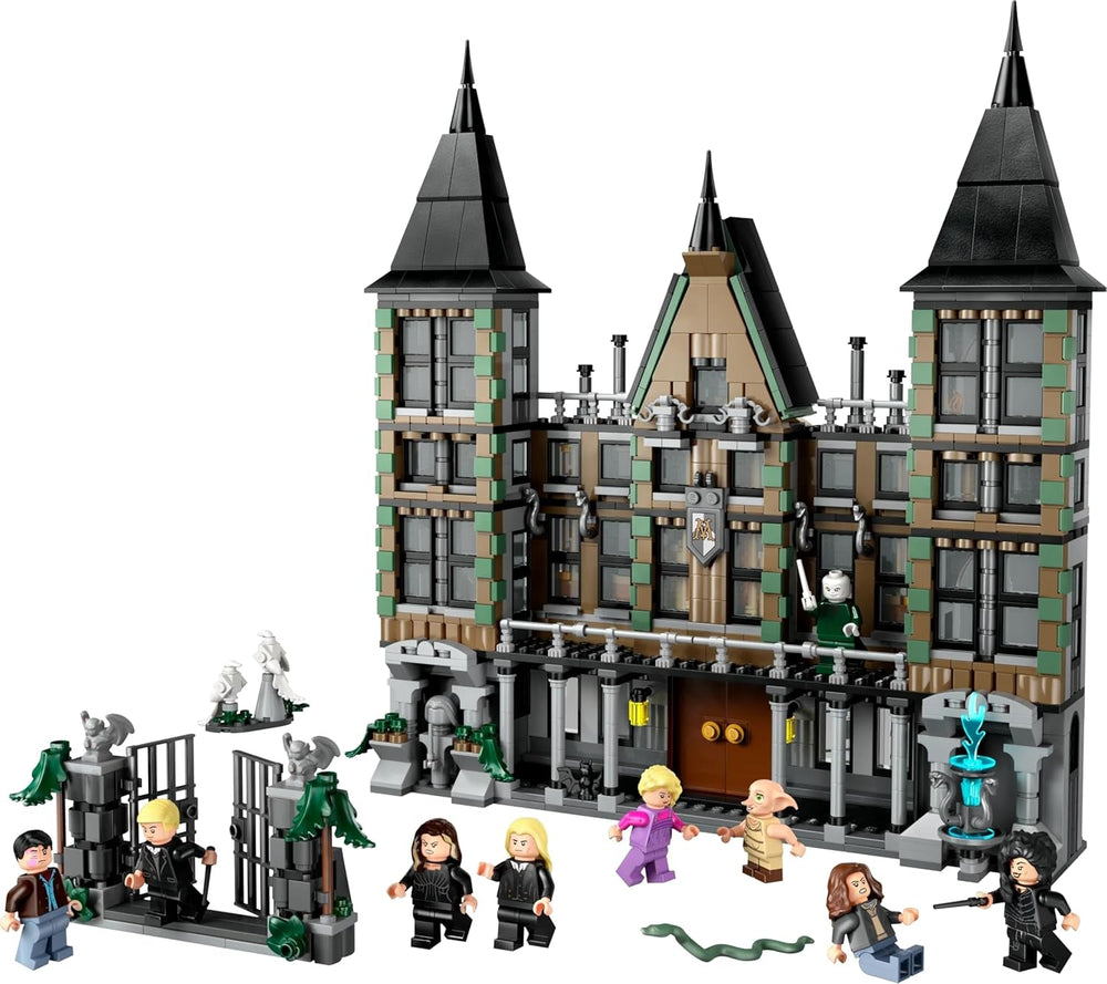 LEGO Harry Potter Malfoy családi vidéki birtok, fantasztikus gyűjthető és bemutatható játék, ajándék fiúknak, lányoknak és a varázslóvilág rajongóinak, ajándékötlet 9 minifigurával 76453 Építőkészlet Besuche den LEGO-Store