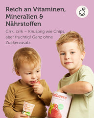 Afine organice liofilizate BUAH® | Afine organice liofilizate fără zahăr adăugat | 100% fructe liofilizate (vegan, fără gluten, fără lactoză) | Gustare ideală (140g) Produse deshidratate Naty Shop