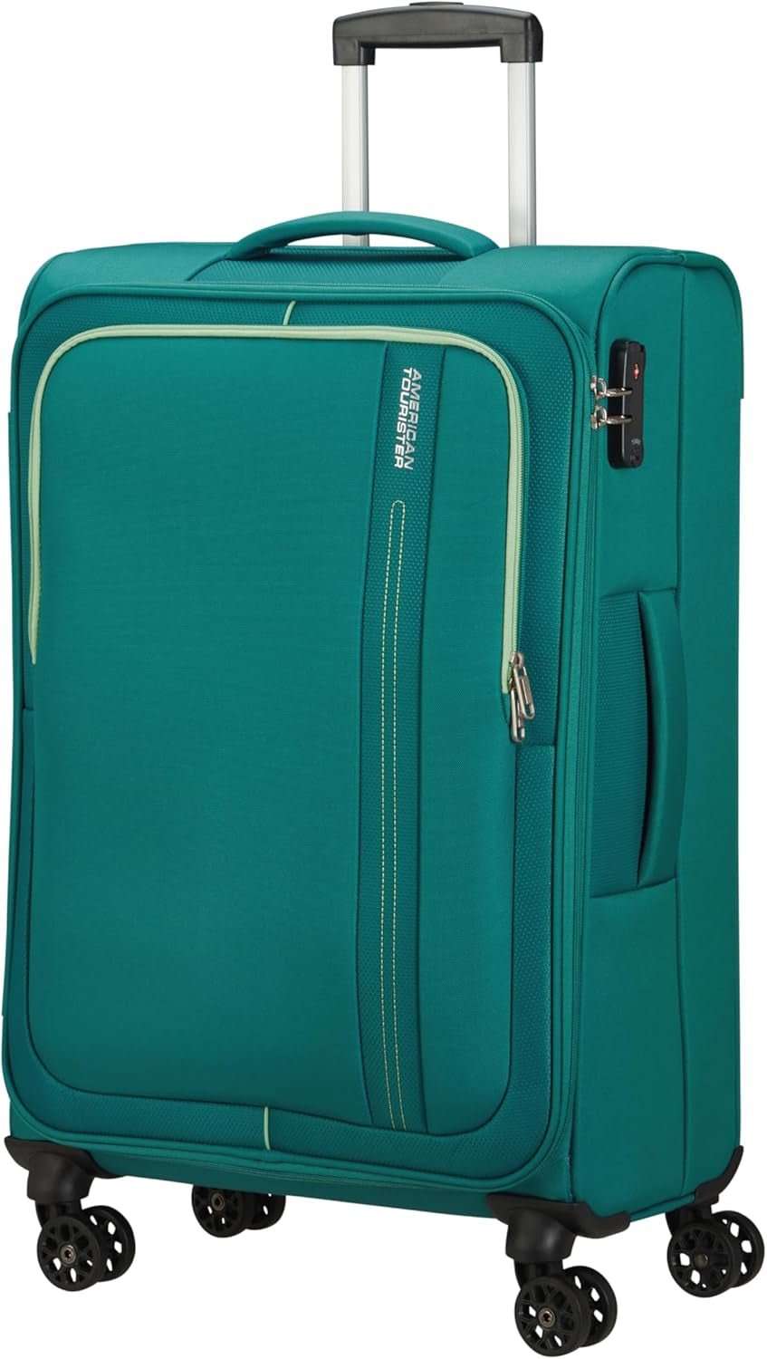 American Tourister Sea Seeker - Upright S, Bagaj de mână, 45 cm, 28L, Gri (Charcoal Grey) Bagaje și echipament de călătorie Naty Shop Verde (Bayou Green) Spinner M (68 Cm - 61 L)
