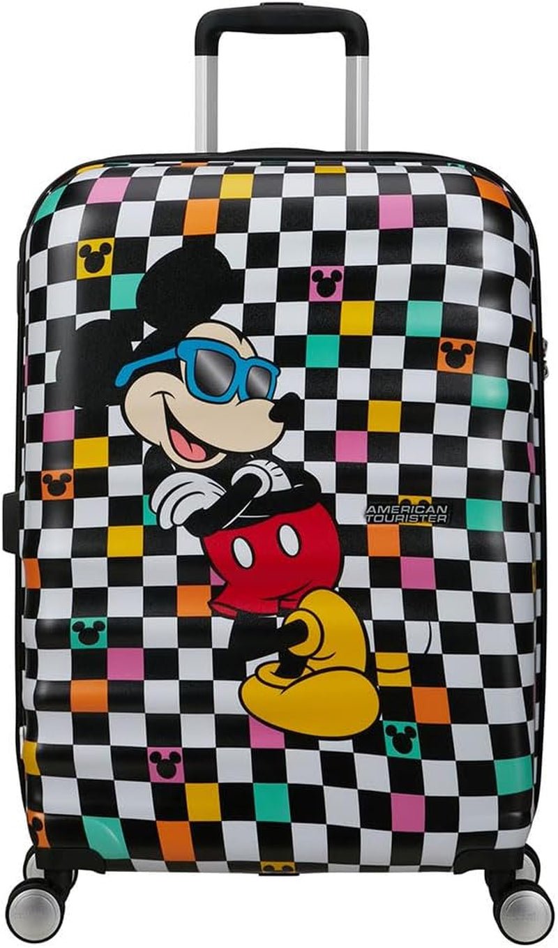 American Tourister Wavebreaker Disney - Spinner S, bagaje pentru copii, 55 cm, 36 L, multicolor (Donald Blue Kiss) - Naty Shop