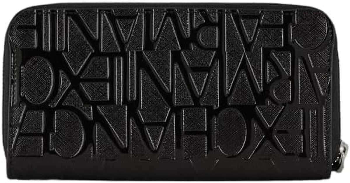 Armani Exchange Brățară pentru femei Brățară cu fermoar rotund Genti Femei Naty Shop Nero