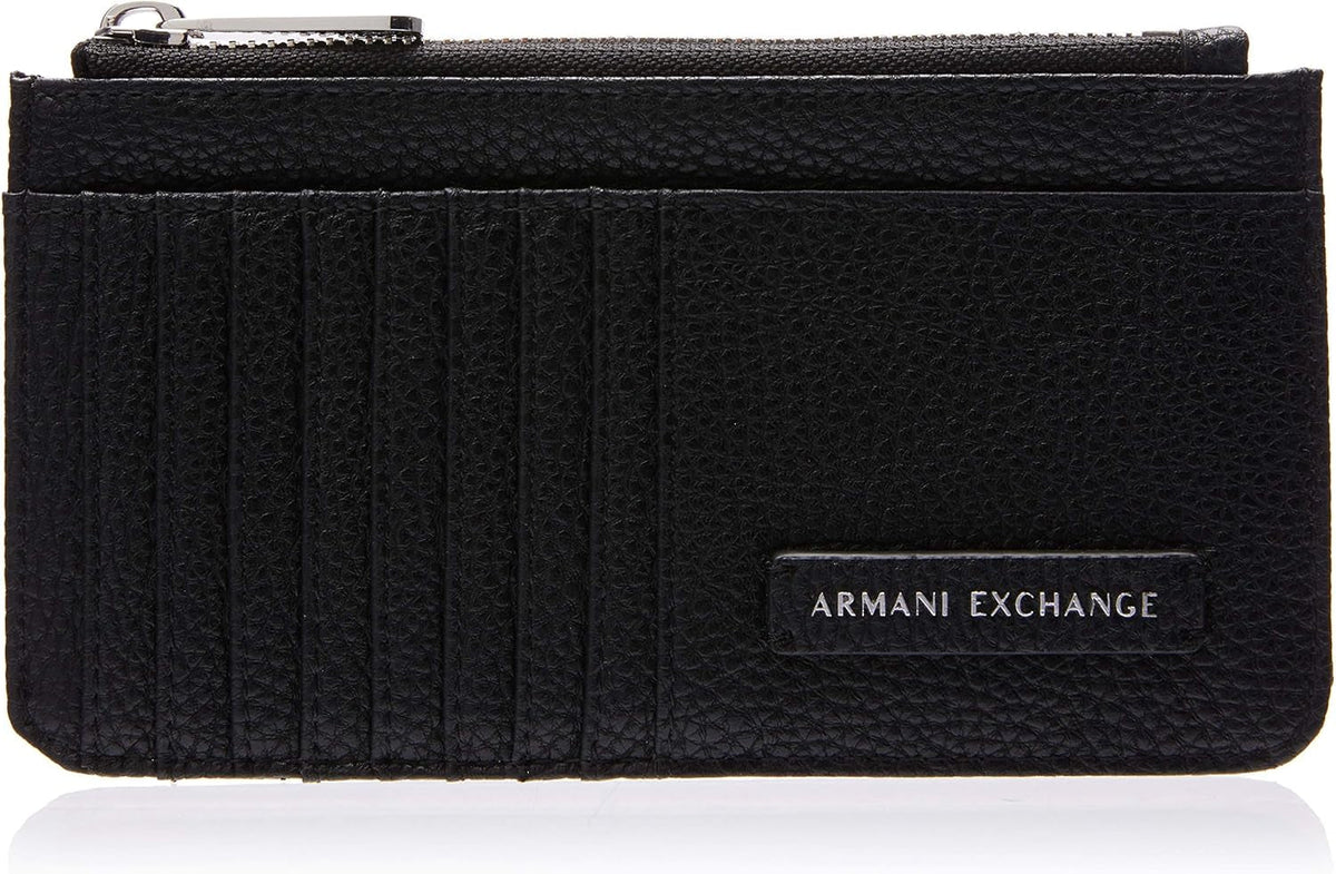 Armani Exchange Portofel pentru bărbați cu card Portofel Femei Naty Shop Nero O mărime se potrivește tuturor