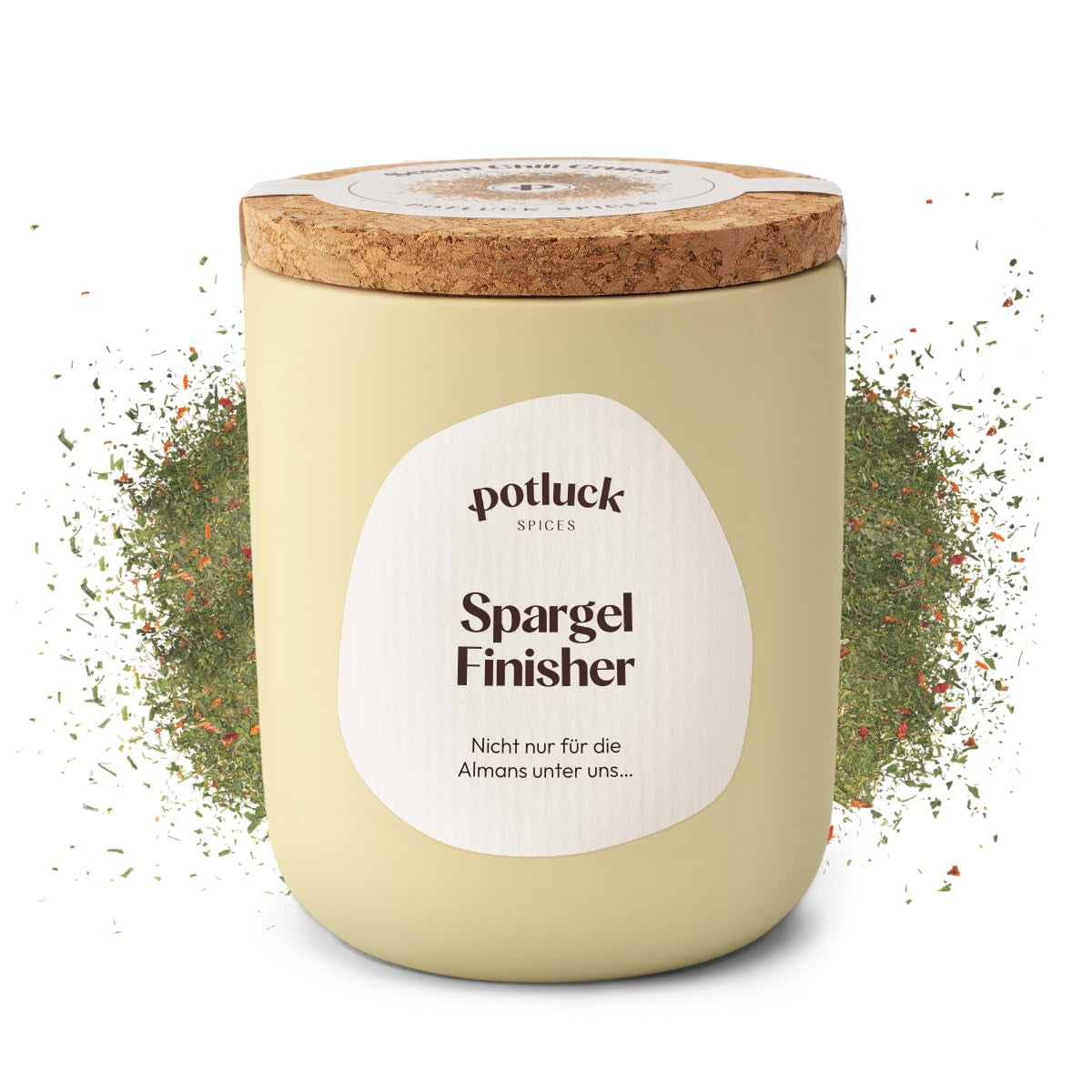 Potluck | Stullen Spice | Gewürzzubereitung im Keramiktopf | 60 g | Vegán, gluténmentes és természetes alapanyagokból