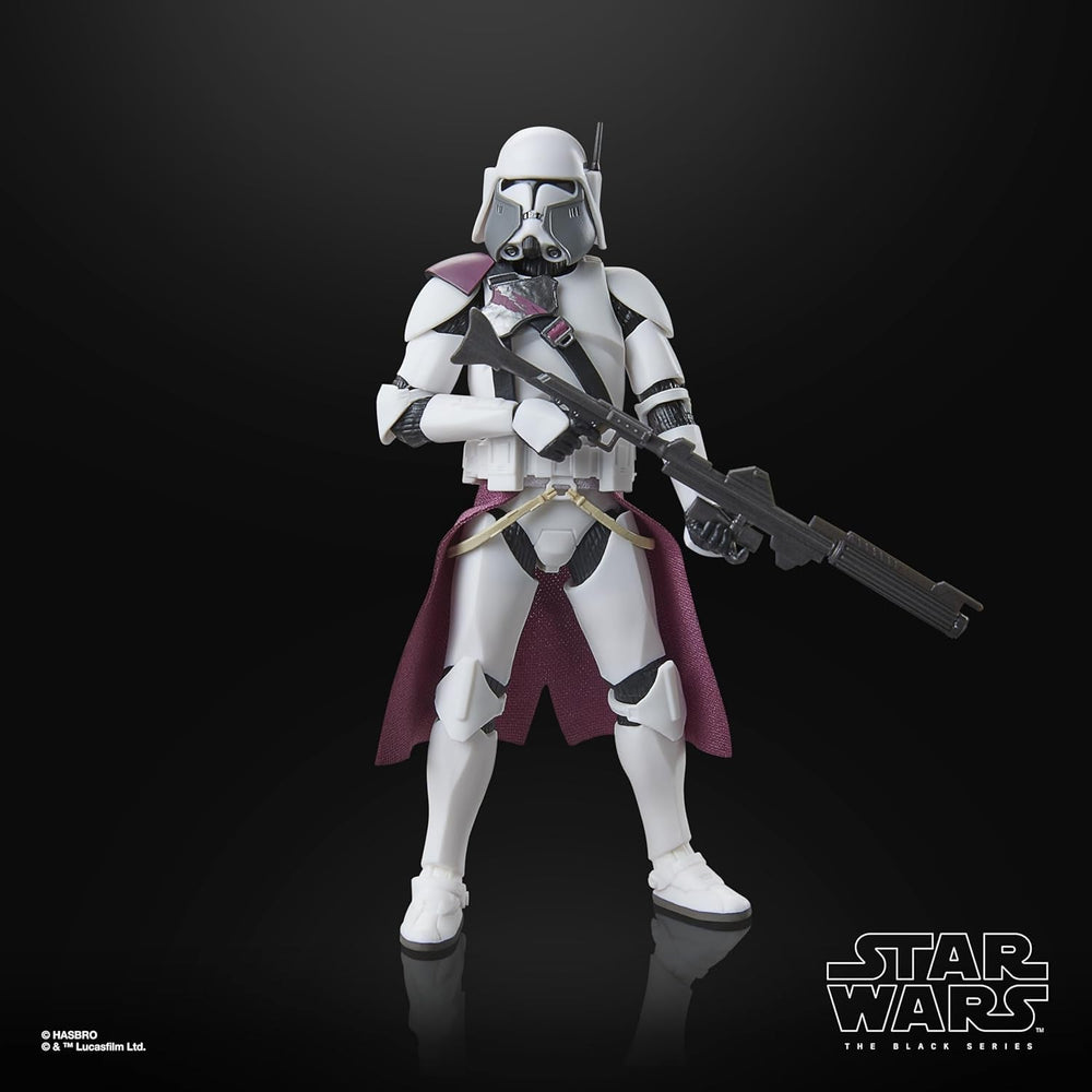 Star Wars Black Series klónparancsnok, Bacara, Star Wars: Ahsoka Premium gyűjthető figura (15 cm) Akciófigurák Naty Shop