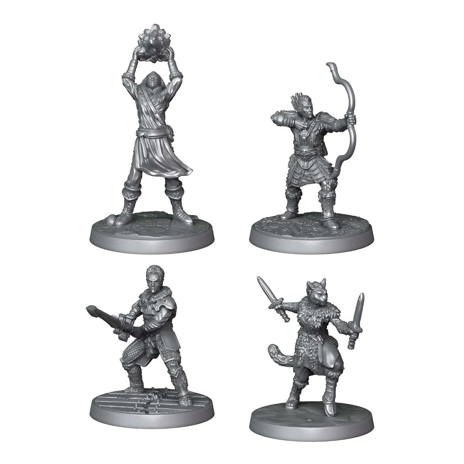 Modiphius The Elder Scrolls: Skyrim – Joc de societate Adventure – Set de miniaturi upgrade | Joc de societate | Vârste 14+ | 1-4 jucători | Timp de joc 60-120 minute, Gri, Roșu