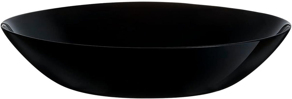 Arcopal Zelie Black Glasgeschirr-Set, 12-Teilig, 4-Sitzer, Schwarz Seturi vesela masa Naty Shop