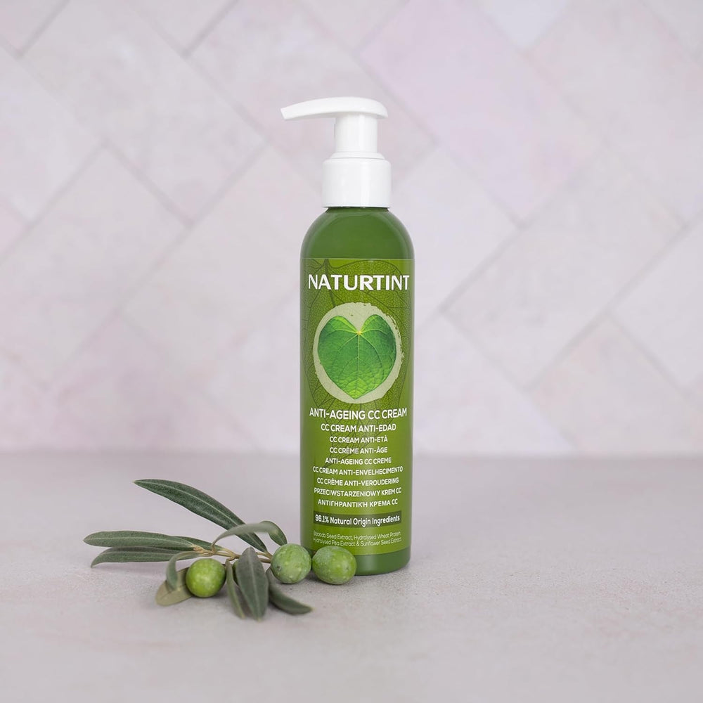 Natural Tint CC Cream. Mască de păr No Rinse. Pentru păr uscat și deteriorat. Repară și hidratează. 96% ingrediente naturale. 200ml Masca de par Naty Shop