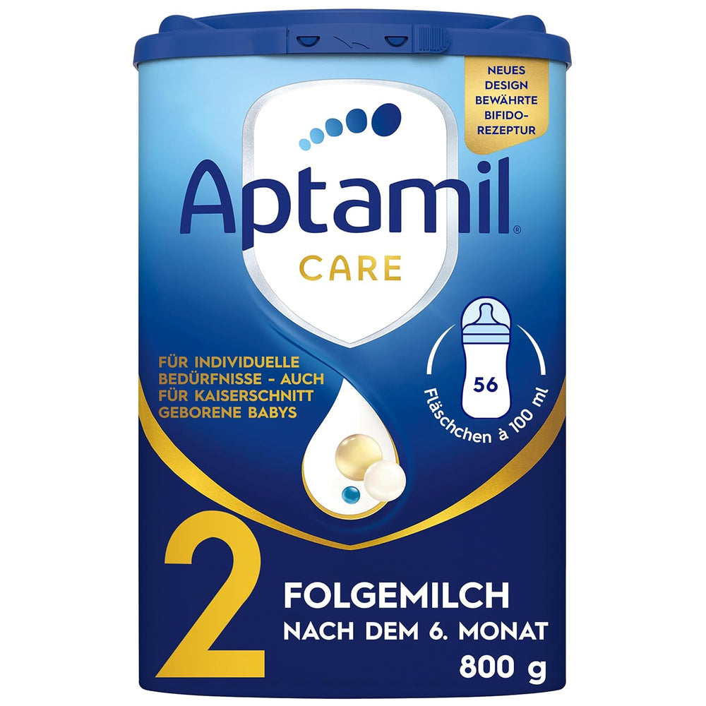 Aptamil Care 2 – Császármetszéssel született babák számára is alkalmas – 1 x 800 g