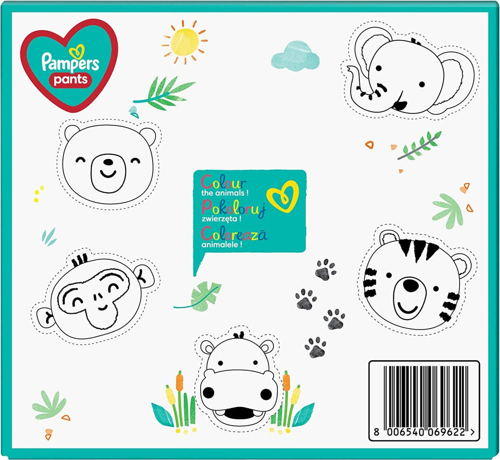 Pampers (klasszikus változat), nadrág fiú/lány 7 74 db Mother and Child Naty Shop