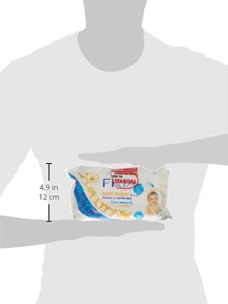 Nedves törlőkendők, 2 db-os csomag (2 x 72 törlőkendő) Baby Wet Wipes Naty Shop