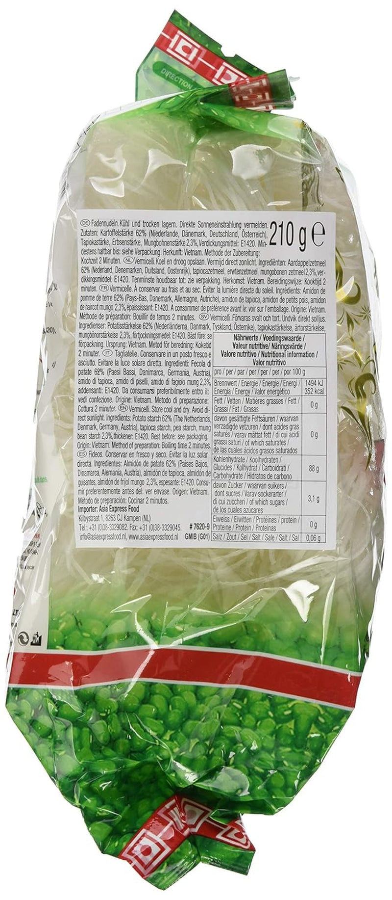 ACECOOK - Cérnametélt babbal GD - (1 X 210 GR)