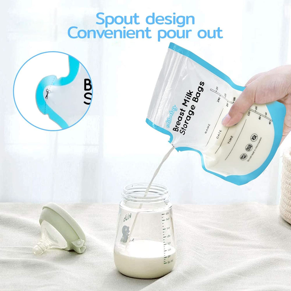 Edibaby, Táska anyatejhez, 100 db, Sterilizált, BPA kiegészítők nélkül Élelmiszer és szoptatás Bebe Naty Shop