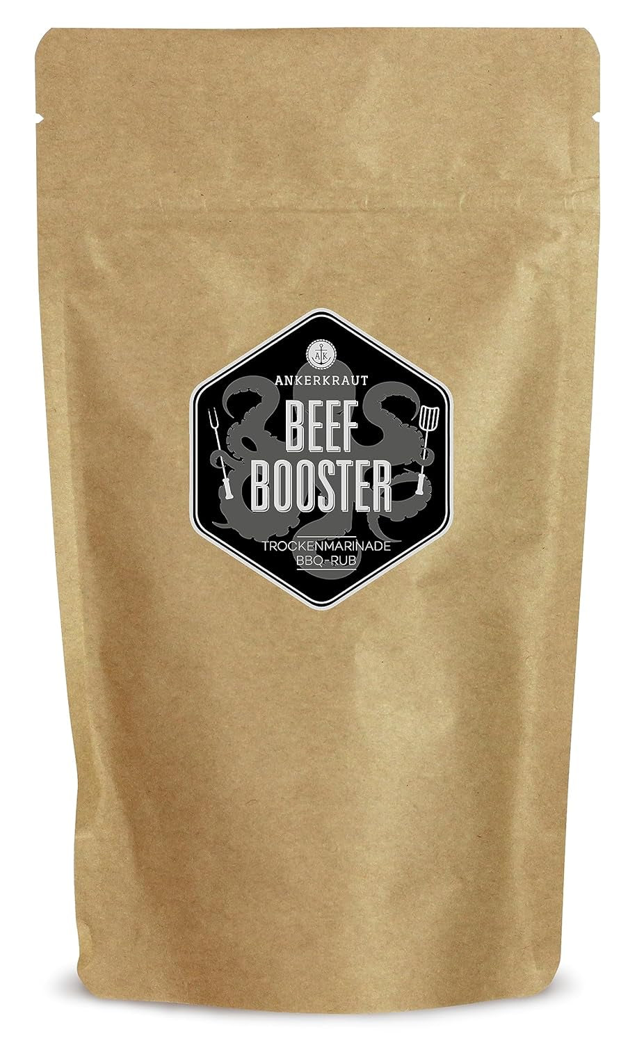 Ankerkraut Beef Booster, Rub Brisket és Steak Gewürz, Gewürzmischung für Fleisch, 230 g Streuerben