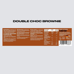 Body Attack Flavattack®, Double Choc Brownie, 250G / 83 adag Aromas Naty Shop