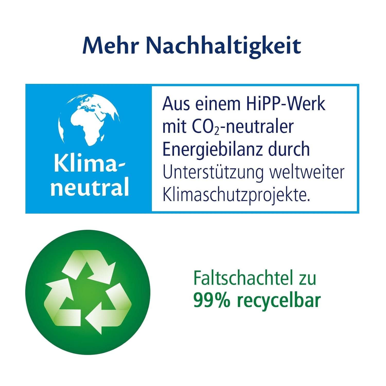 Hipp Organic Milk Food 2 BIO Combiotik, 4 db-os (4 x 600 grammos) Mother and Child Naty Shop csomag