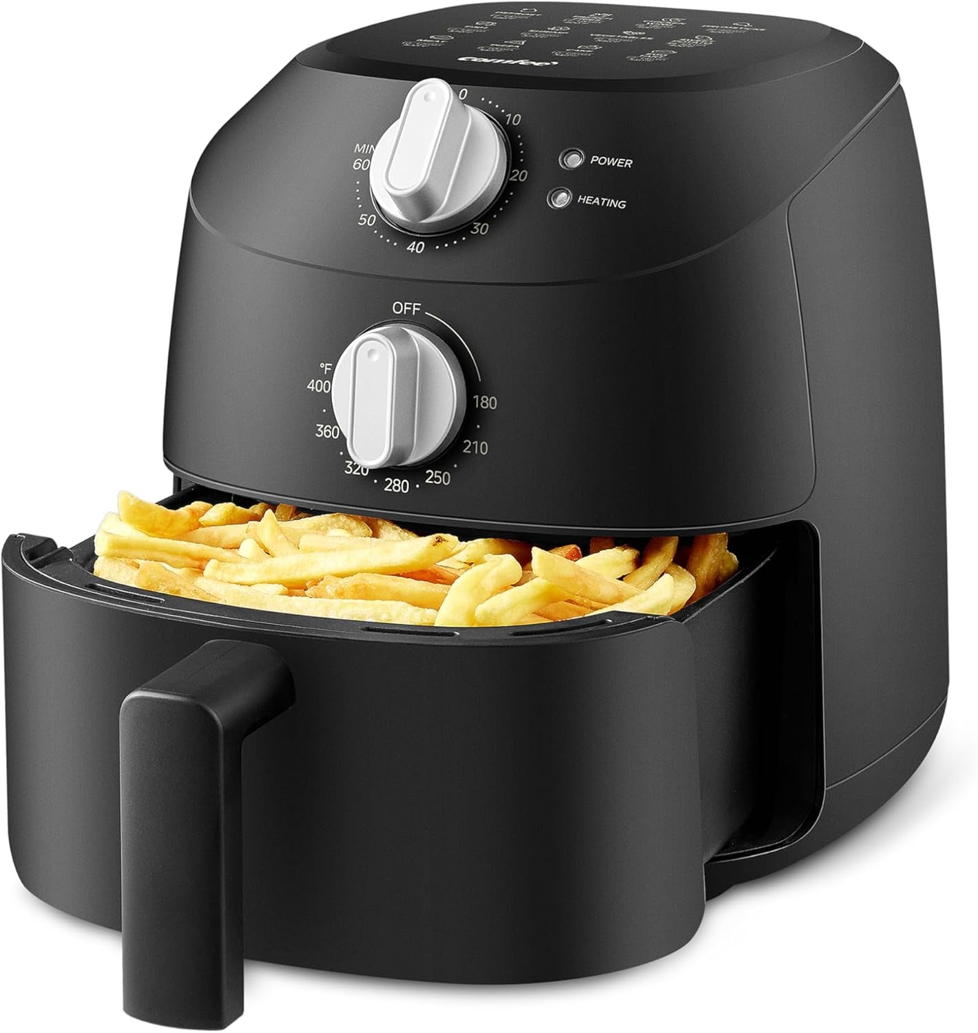 Midea Hot Air Fryer 2L, 1150W Airfryer, olajmentes, Forró levegős sütő, Automatikus kikapcsolás funkció Háztartási gépek Naty Shop 2L