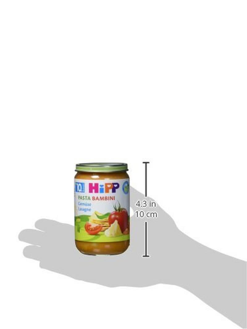 Hipp Pasta Bambini - Lasagna zöldségekkel, 6 db (6 x 220 g) Mother and Child Naty Shop csomag