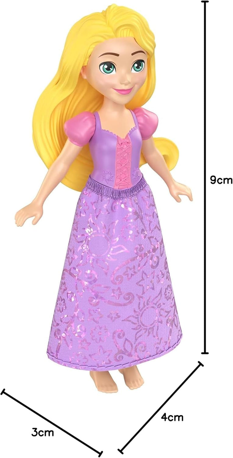 Disney Prinzessinnen – HLW70 – Puppe mit Gelenken, 9 cm – Rapunzel - Charakter