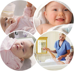 GOLD BABY egészségügyi betét, 15 db-os csomag, Gyermekek, 100% hidrofil pamut, 40 x 80 cm, Hipoallergén és biológiailag lebomló, Bőrgyógyászatilag tesztelt, Olaszországban készült Baba nedves törlőkendő Naty Shop