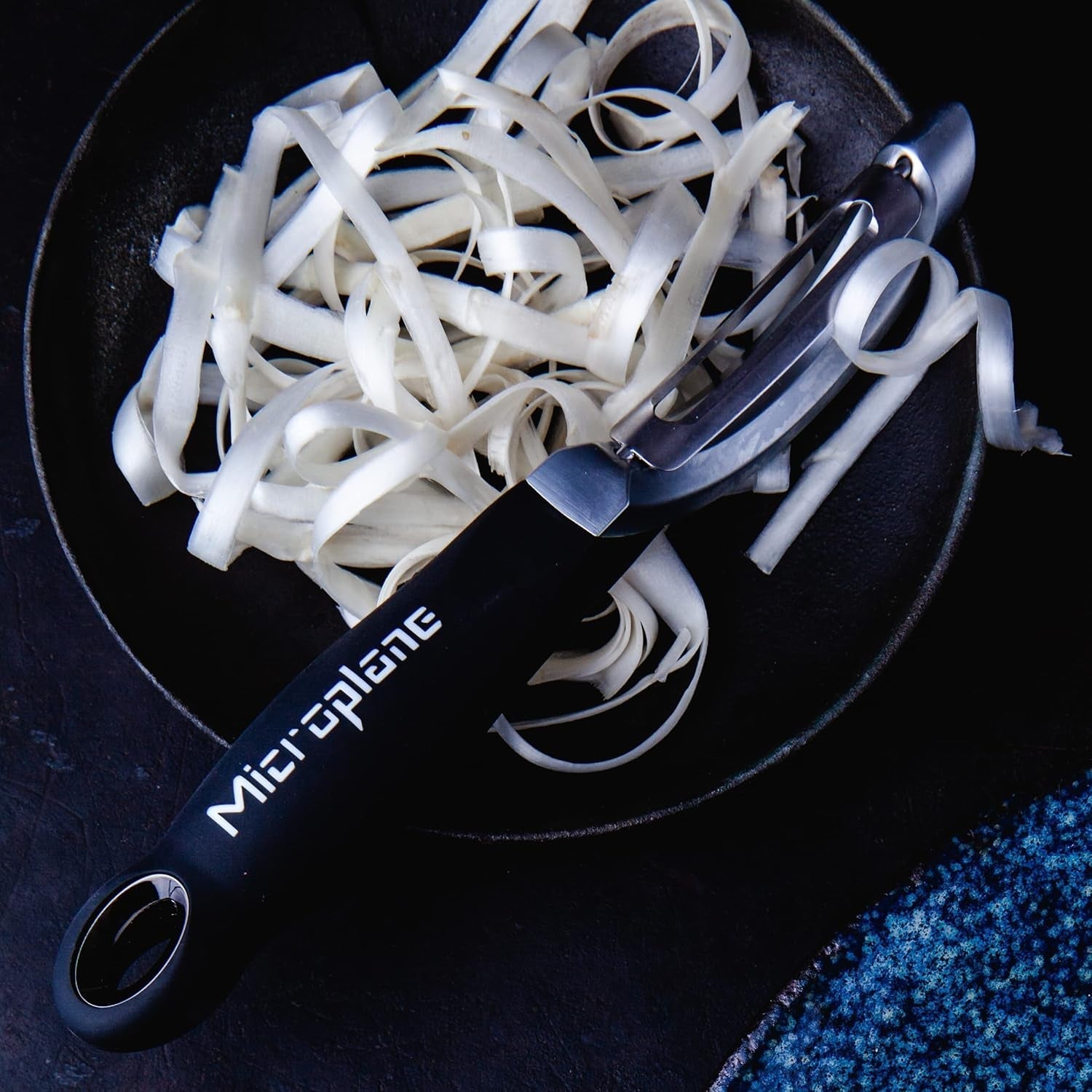 Naty Shop Microplane Professzionális duplapengés rozsdamentes acél kétkezes hámozó