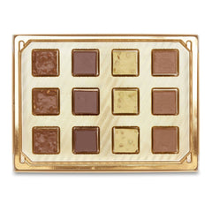 Lindt, Cutie de praline cu 12 specialități de turtă dulce cu migdale, alune și fistic, 125 grame Naty Shop