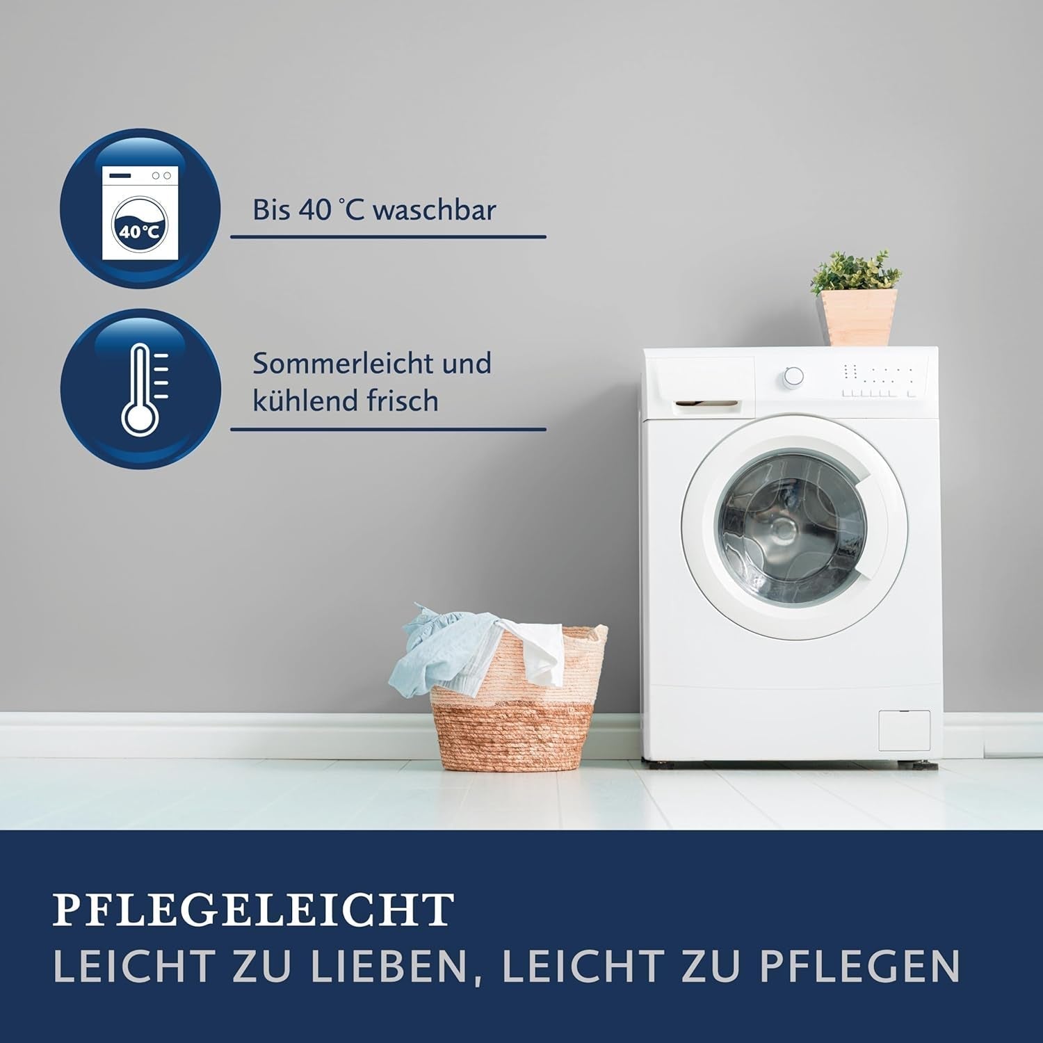 Billerbeck Lina Superlight paplan - Vászon paplan - 155 X 220 Cm - Nyári paplan, hűsítő paplan, könnyű nyári paplan - 70% len, 30% pamut, fehér Paplanok és paplanok Naty Shop