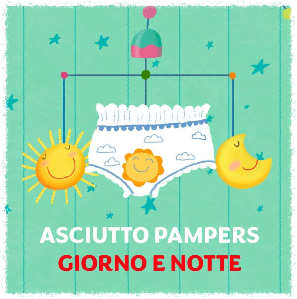 Pampers Sole e Luna Maxi pelenka, 4-es méret (8-15 kg), 60 pelenka