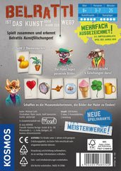 KOSMOS 683320 Belratti, ez a művészet, vagy lehet így? Kártyajáték, kooperatív képpáros játék, 3-7 játékos 8 éves kortól