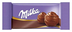 Milka Naps Mix 1 X 1702 Kg, Mini-Schokoladentäfelchen Aus Alpenmilch, Erdbeer, Haselnuss Und Crème Au Cacao Naty Shop
