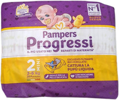 Pampers Progressi Maxi pelenkák + 500 extra ölelkezési pont, 4-es méret (7-18 kg), 126 pelenka (standard méret)