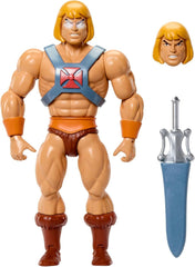 Masters of the Universe Origins Action Figure Faker din colecția de desene animate, aproximativ 14 cm înălțime, duplicat He-Man din serialul TV din anii 1980, design detaliat și 16 puncte de mișcare, JBM82 Action figures Naty Shop Titlu implicit