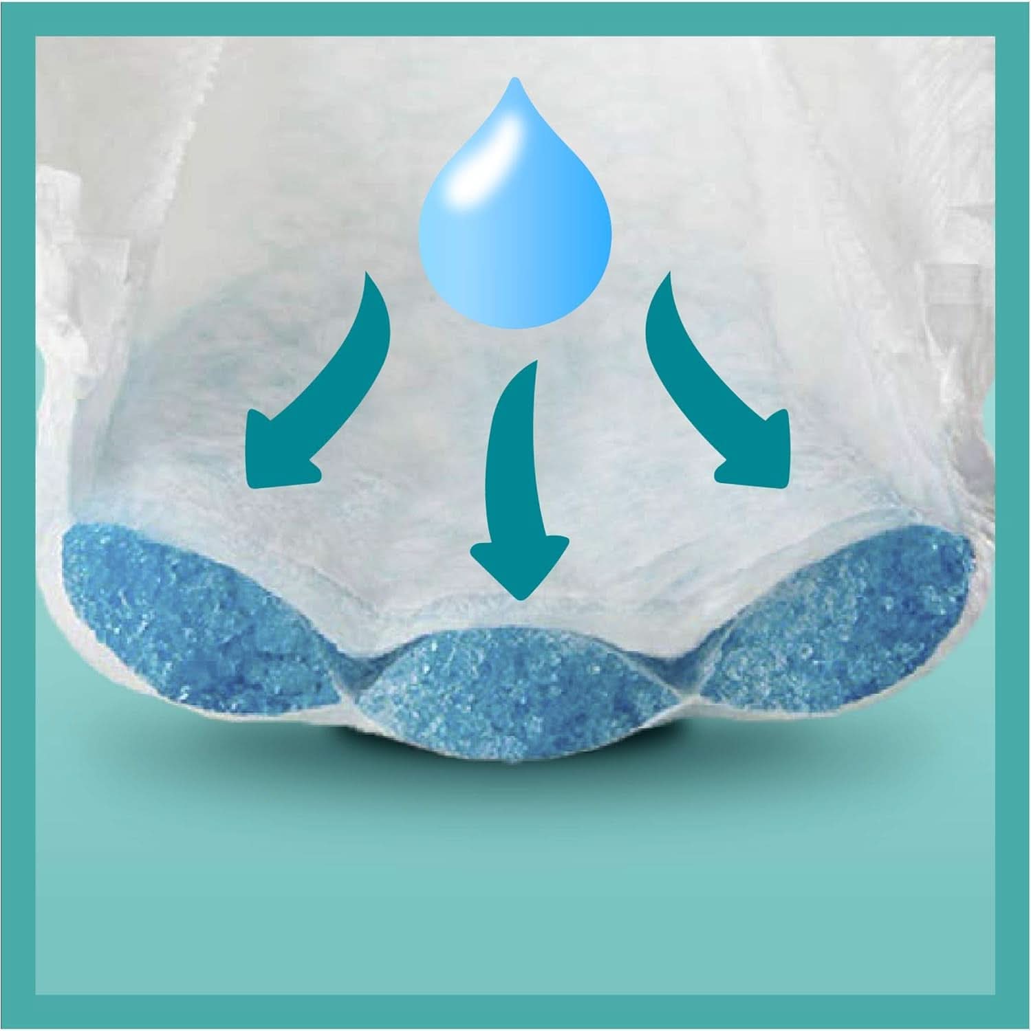 Pampers (klasszikus változat), pelenkák 4+ méretű babáknak (10-15 kg), 100 db Mother and Child Naty Shop