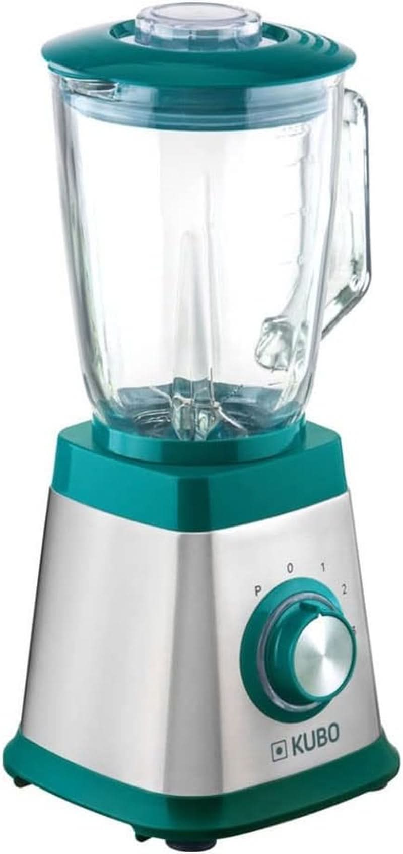 Mixer Aus Glas, 1000 W, 4 Geschwindigkeiten, 1,5 L, 6 Klingen Aus Edelstahl, Eiswürfelfunktion Kitchen Naty Shop