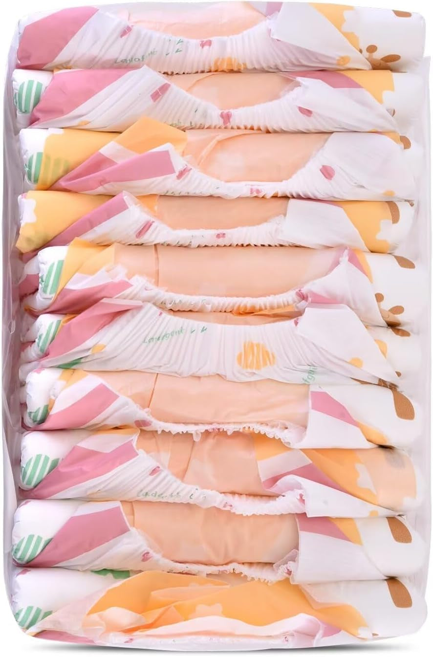 Landofgenie Felnőtt felcsúsztatható pelenkák éjszakára, 10 db