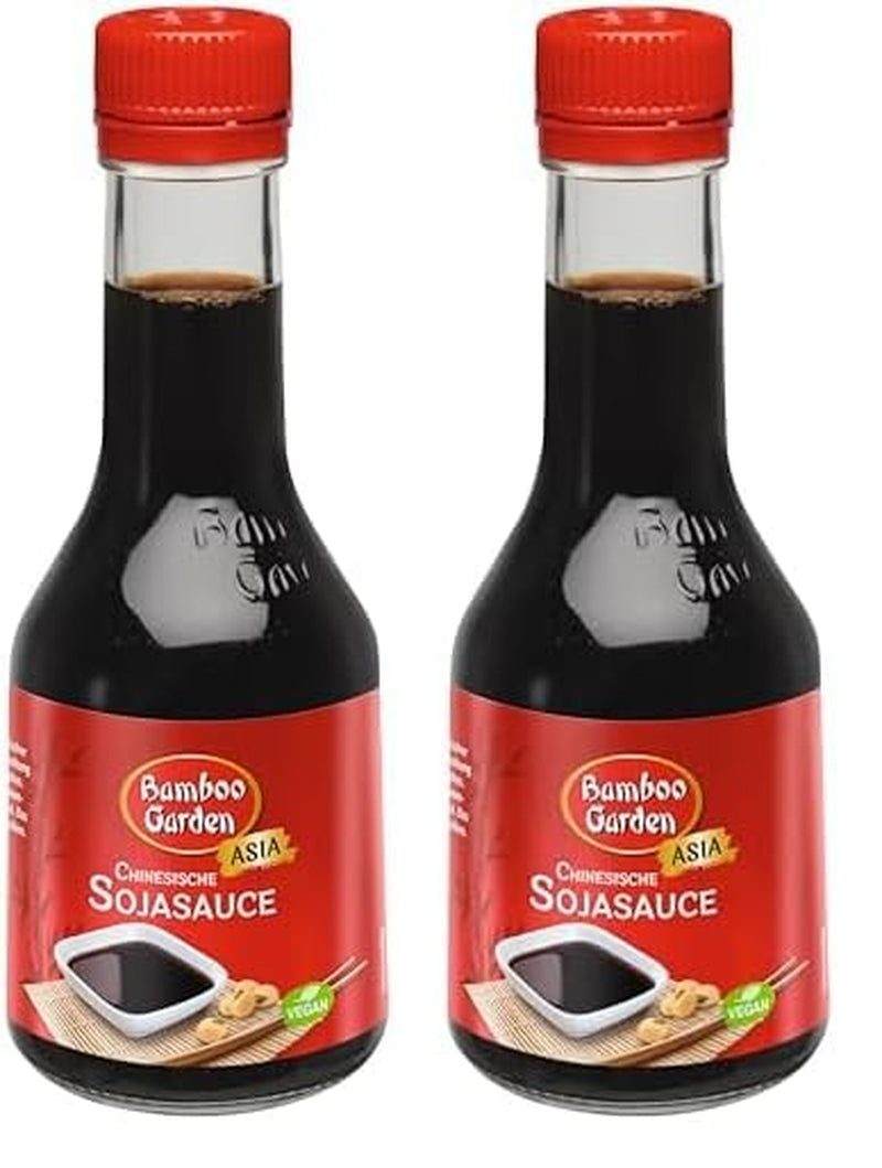 Bamboo Garden - Chinesische Sojasauce , Würzsauce für Fleisch, Geflügel, Gemüse und vieles more , 1 x 200 ml (Verpackungsdesign kann abweichen)