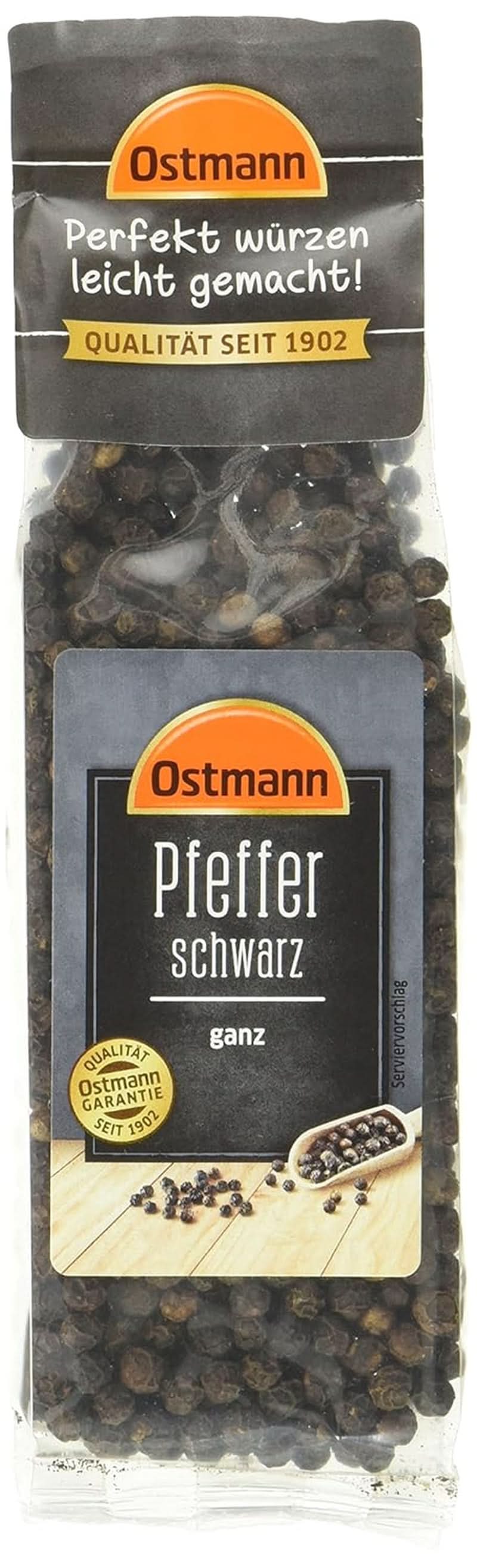 Ostmann szemes fekete bors (1 X 50 G) Fűszeres Naty Shop 3 x 50 gramm 3