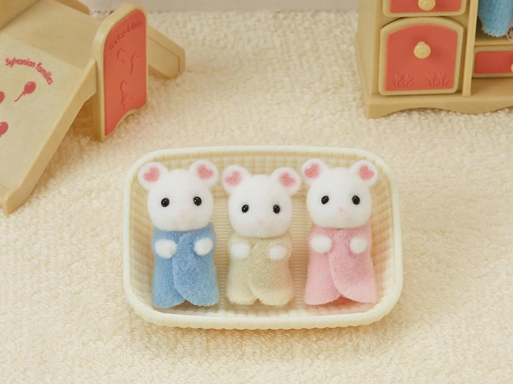 Sylvanian Families L5337 Marshmallow egérhármasok - Babaházfigurák Naty Shop babák