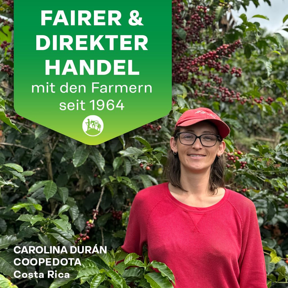 Hochland Kaffee - Holanka Crema - 250g Kaffeebohnen - Nachhaltig direkt gehandelt - Perfekt für Vollautomaten und Siebträger - Milder aromatischer Geschmack - Beste Qualität aus Peru