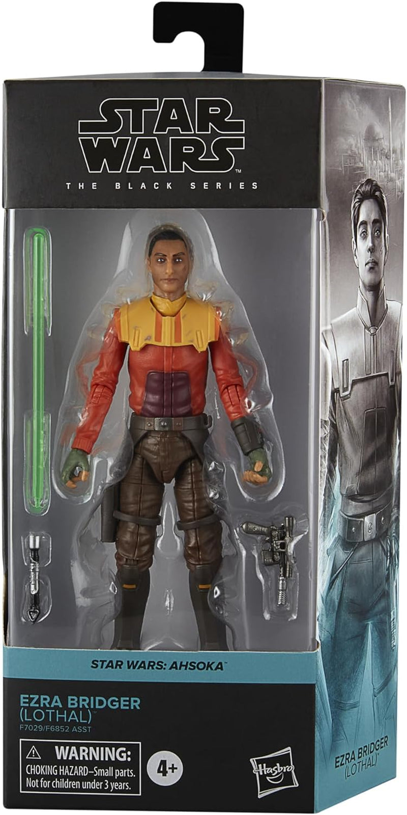 Star Wars Black Series Ezra Bridger (Lothal), Ahsoka akciófigura (15 cm) Akciófigurák Naty Shop