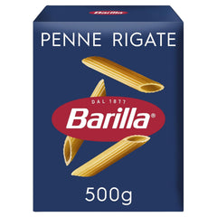 Pasta Barilla Classic Penne Rigate Nr. 73 kiváló minőségű durumbúzából, mindig al dente (1 x 500 g)