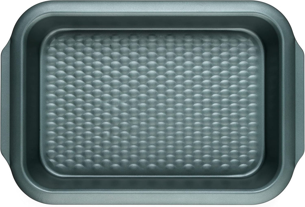 Progress BW09819G2EU7 Shimmer Kollektion, Runde Backform Aus Kohlenstoffstahl Mit Antihaftbeschichtung, Ideal Für Pite, Kuchen, Torten Und Quiches, 28 cm, Grün Formák és tepsi Naty Shop 39Cm Bräter