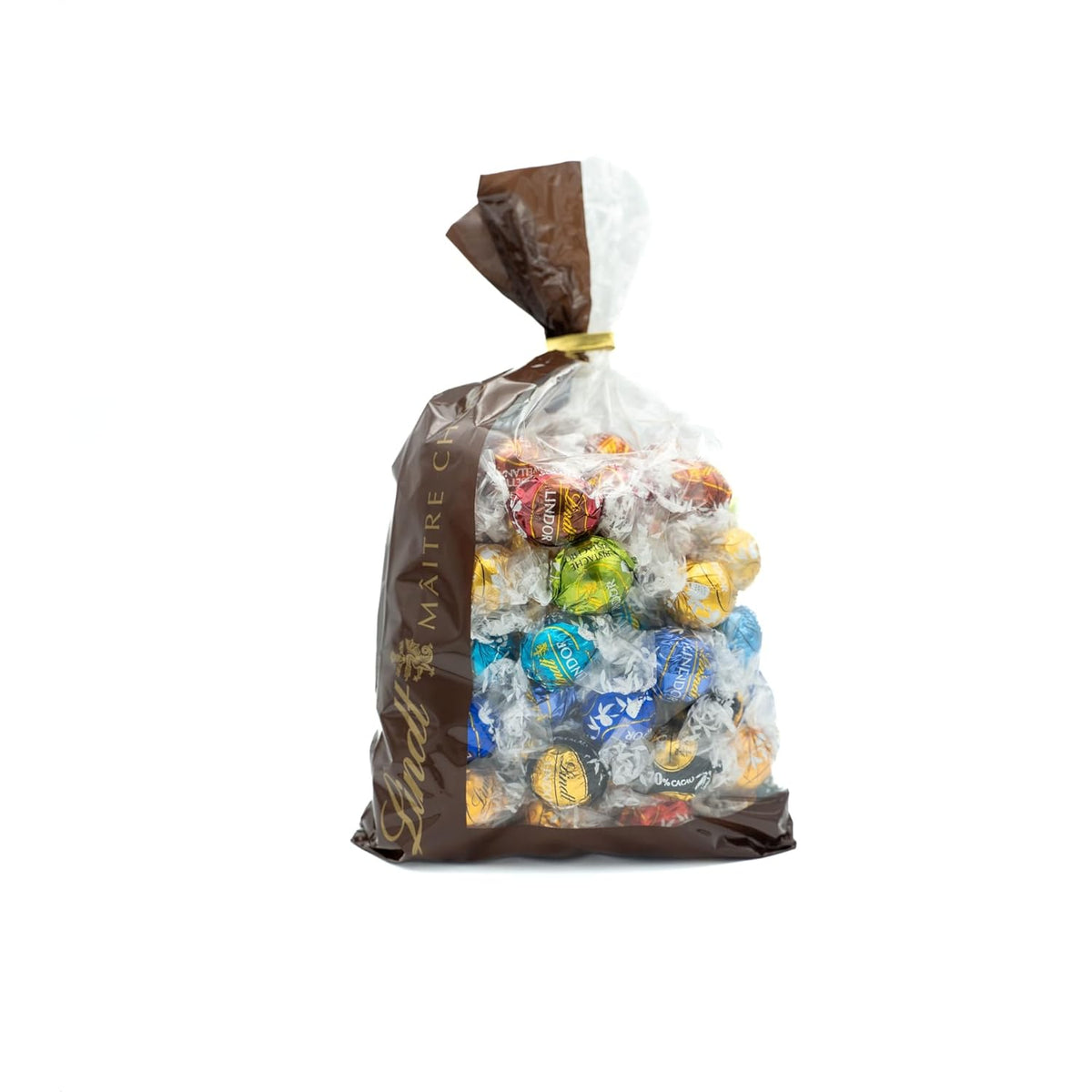 Lindt csokoládé | LINDOR választék | 1371g | 110 db szarvasgomba finom csokoládéban, szájban olvadó töltelékkel | Ajándék csokoládé megosztani