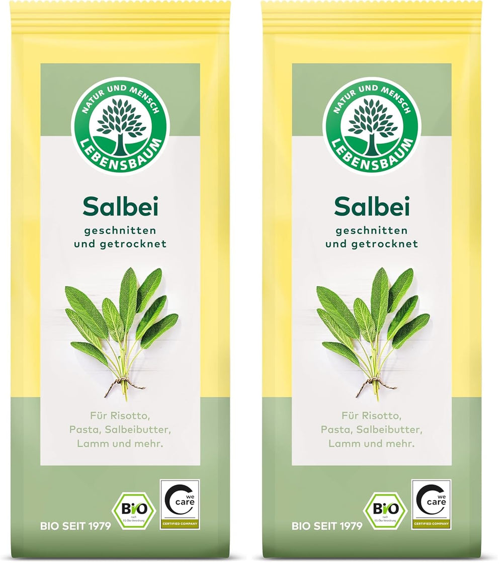 Lebensbaum Liebstöckel geschnitten, Bio-Gewürz mit würzigem Geschmack, Maggi-Kraut für Suppen, Marinaden, Fleisch- und Fisch-Gerichte, vegán, 15g