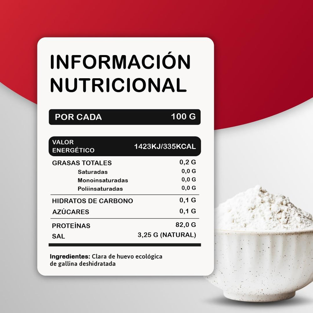 Eiklarpulver (350g) | Getrocknetes Eiklar Pulver | Eialbumin für Backen & Kochen | Ohne Zusatztoffe | Laktózmentes Zip-Bag csomagolás