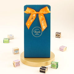 Venchi – Murrine Collection – Ajándékdoboz válogatott Cremino csokoládéval, 407 g – OFJ Piemont erdei mogyoróval – Ajándékötlet – Gluténmentes