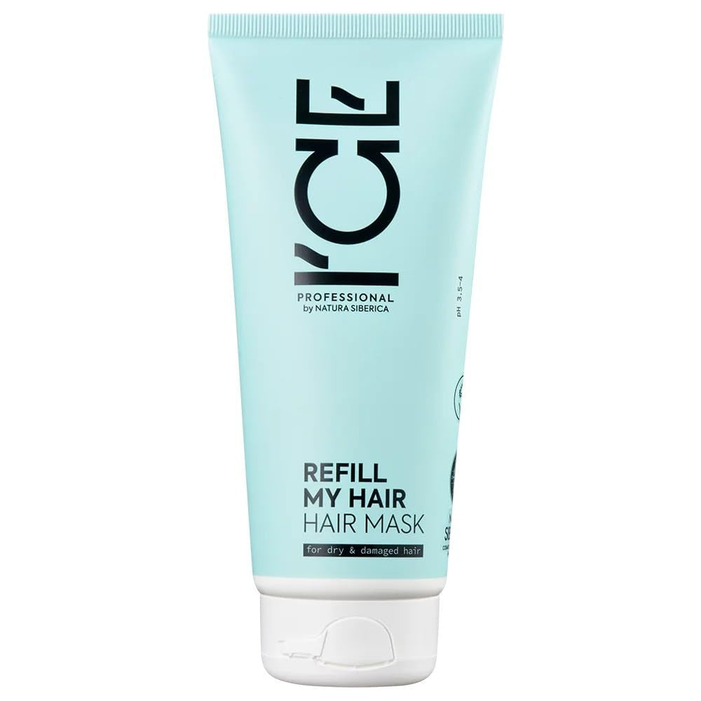 NATURA SIBERICA ICE Refill My Hair Mascarilla Caplar Cabello SECO 200 ml Masca de par Naty Shop Titlu implicit