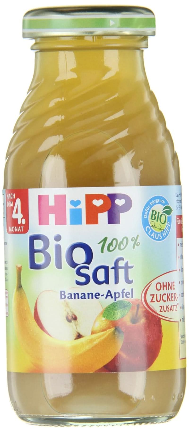 Hipp Banán-almás Bio, 6 db-os (6 x 200 ml) kiszerelésben Anya és Gyermek Naty Shop