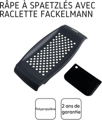 Fackelmann spaetzle reszelő tésztakaparóval Peeler Naty Shop