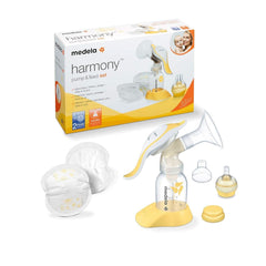 Medela Harmony Handmilchpumpe, Mit Calma-Sauger Und Stilleinlagen Kiegészítők Élelmiszer és szoptatás Baba Naty Shop